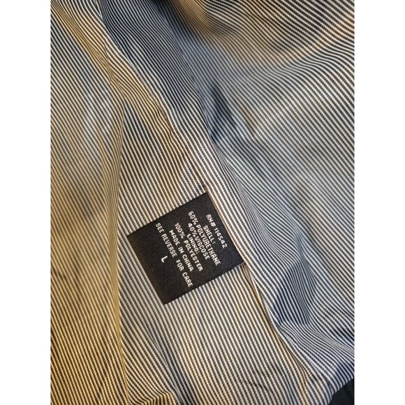 Jou Jou Womens Black Vegan Leather Jacket With Geometric Stitching & Zipper Deta - Picture 3 of 11